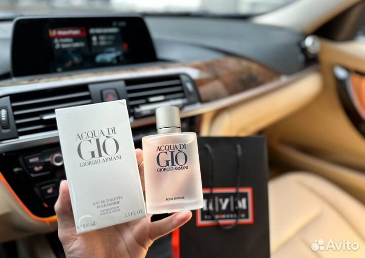 Духи armani aqua di gio новые