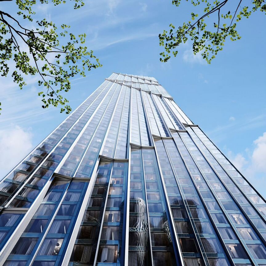 1-к. квартира, 54,2 м², 13/85 эт.