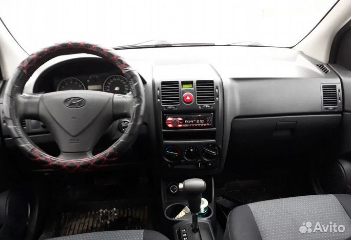 Hyundai Getz 1.4 AT, 2008, битый, 140 000 км