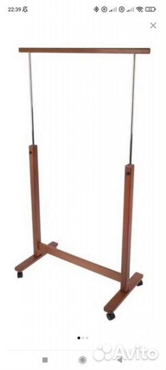 Вешалка гардеробная на колёсиках anyday, 1799042 с