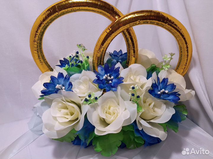 Свадебные украшения на машину