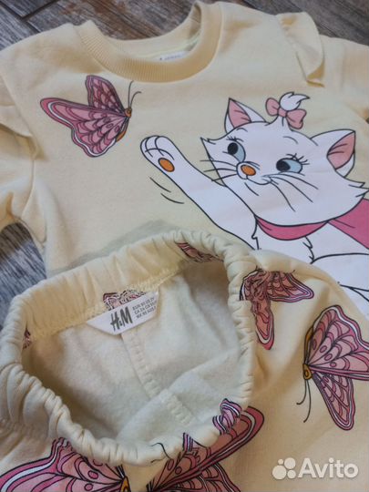 Костюмы для девочек флис H&M от 90до110 новые