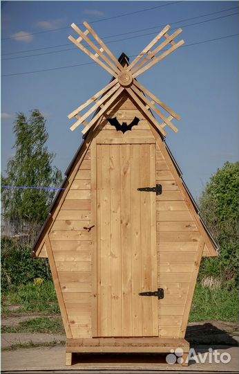 Дачный туалет с установкой GAR205