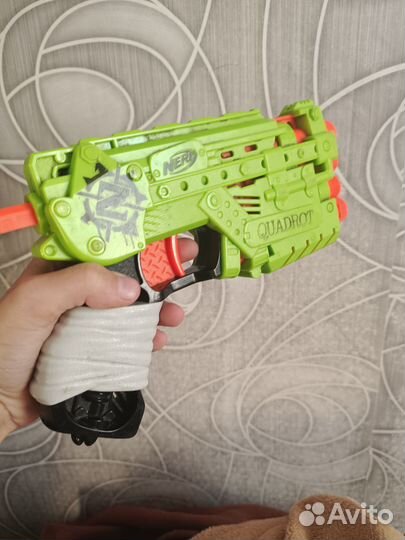 Пистолет nerf gun zom bie strike