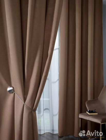 Шторы новые канвас