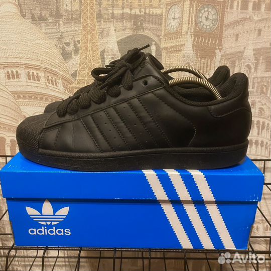 Кроссовки Adidas Superstar Black