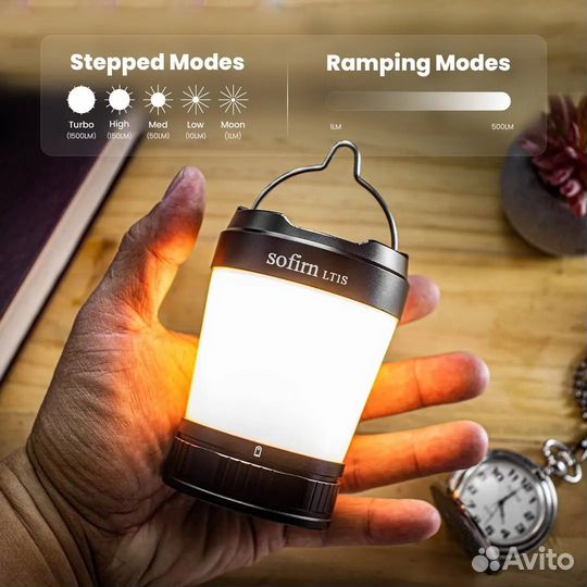 Фонарь кемпинговый LT1s Черный