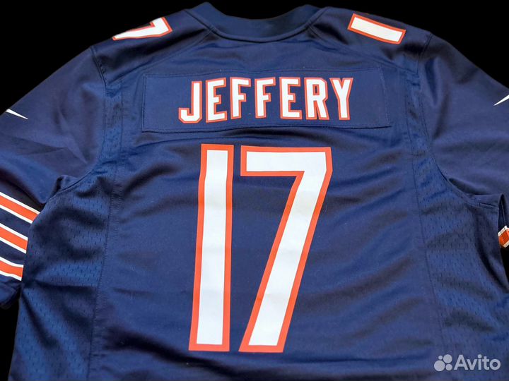 Nike NFL Chicago Bears Jersey Jeffery 17 джерси