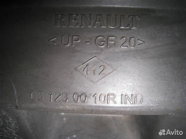 Кронштейн крыла левого переднего Renault Scenic 3