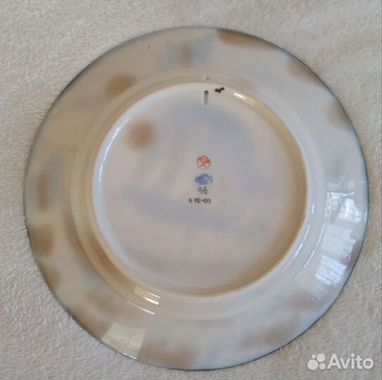 Тарелка декоративная Корабль СССР лфз