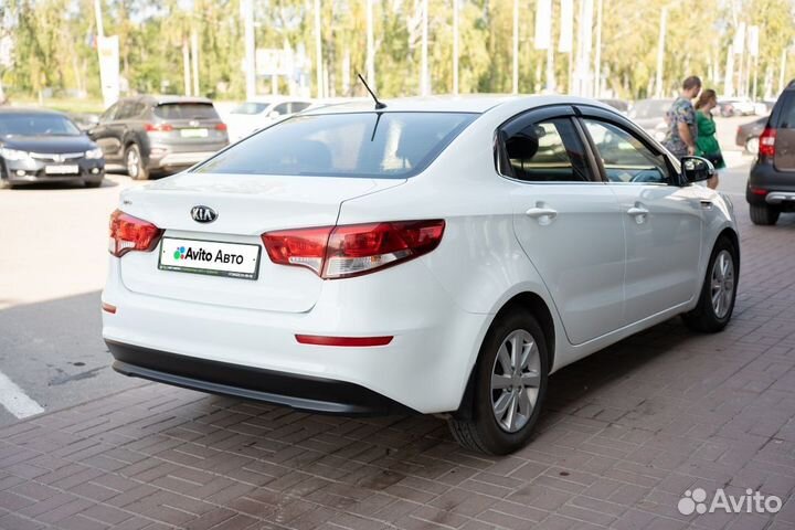 Kia Rio 1.6 МТ, 2015, 82 543 км