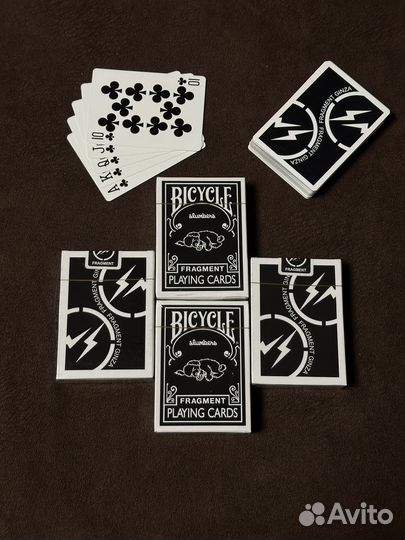 Карты для покера Bicycle x Fragment Новые