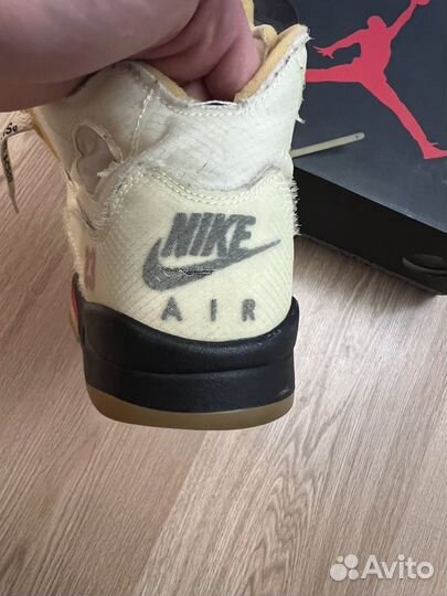 Nike Air Jordan 5 x Off White Оригинал