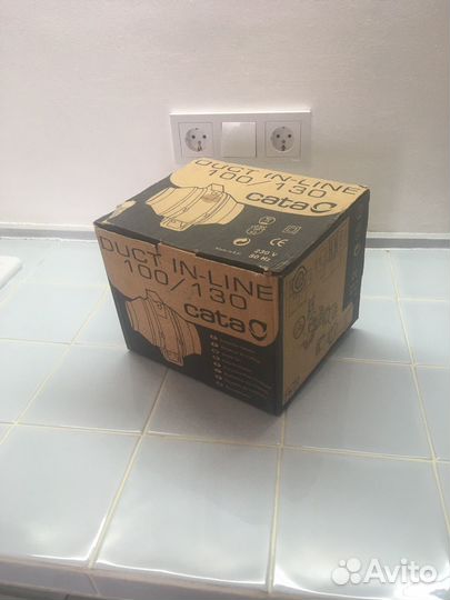 Вентилятор канальный Cata