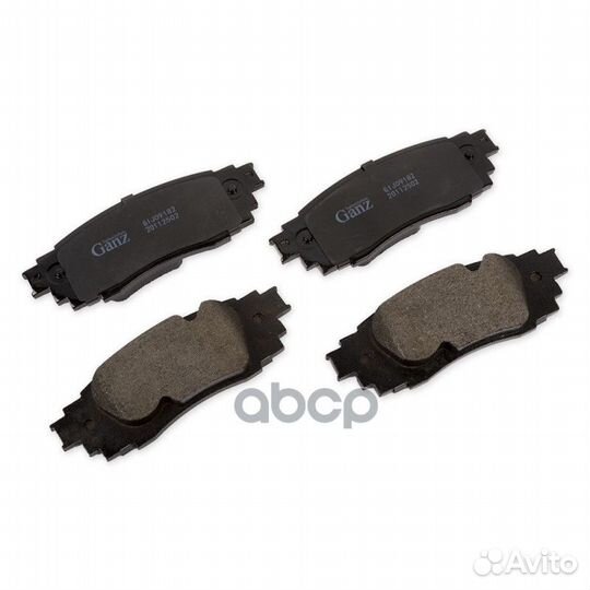 Колодки задние toyota Camry / lexus RX200T/RX35