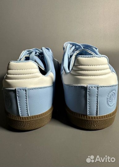 Кроссовки Adidas Samba Blue Люкс