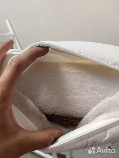 Матрас детский 120 60 plitex как новый