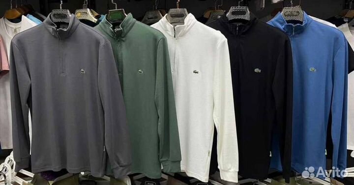 Джемпер полузамок Lacoste