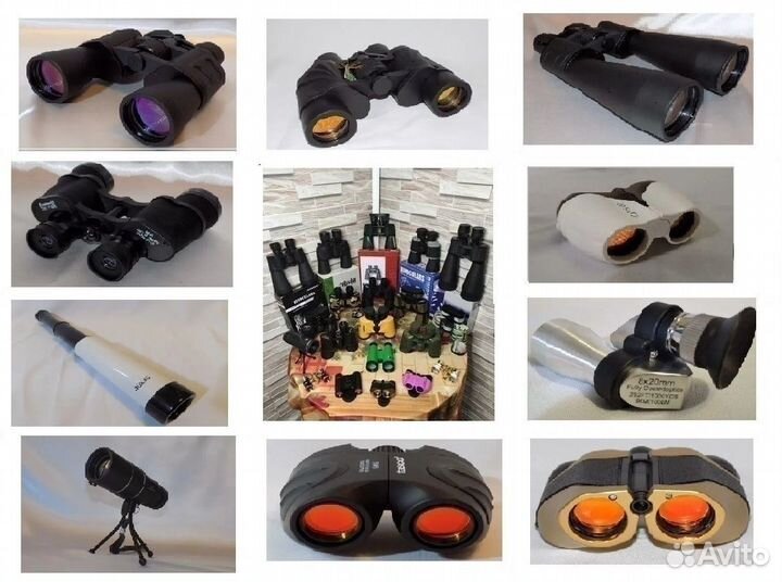 Бинокль 20х40 с сеткой для опред.расстояния новый