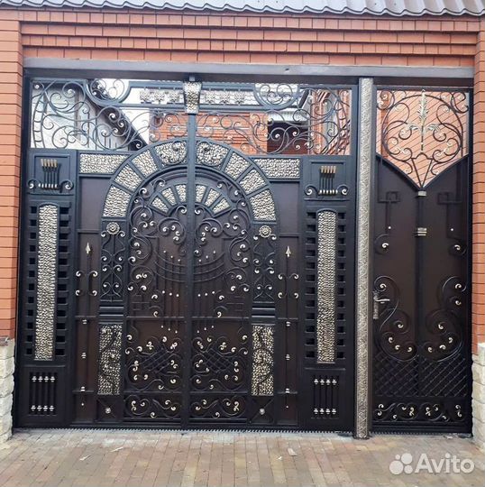 Кованные ворота