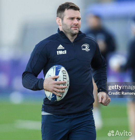 Регбийная олимпийка Leinster Rugby размер M adidas