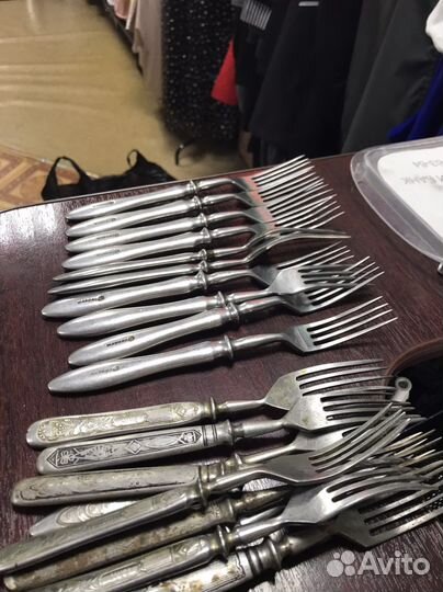 Набор столовых приборов СССР нержавейка