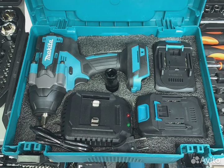 Гайковерт аккумуляторный makita 2000Нm. Новый