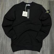 Stone island свитшот черный