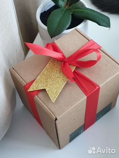 Ароматическая свеча ручной работы