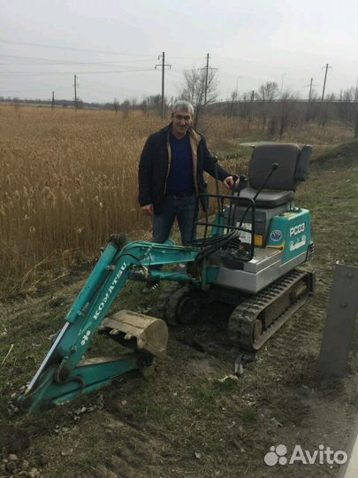 Услуги мини экскаватора и мини погрузчика