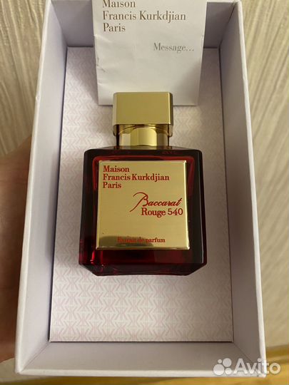 Парфюм Baccarat rouge 540 edp и extrait