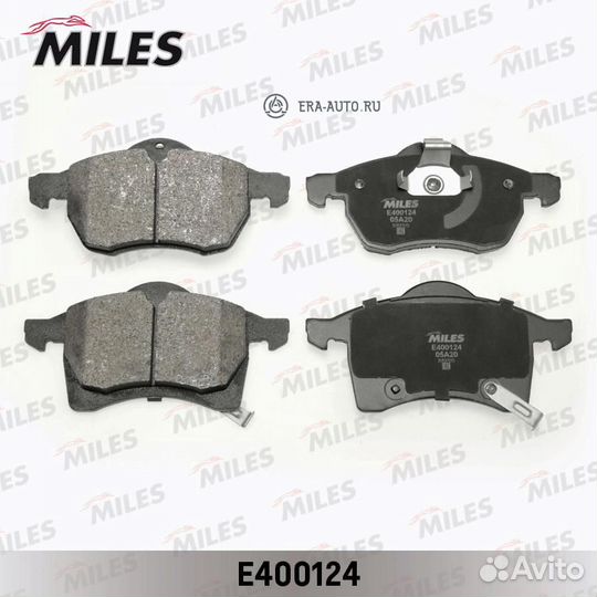 Miles E400124 Колодки тормозные передние (без датч