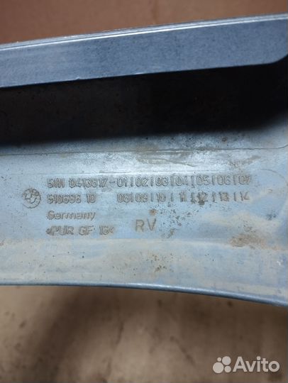 Накладка бампера передняя правая Bmw X5 E70