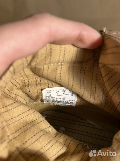 Ботинки timberland детские 33