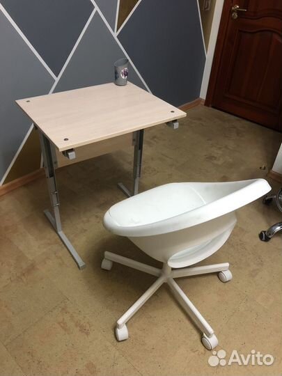 Растущая парта и стул