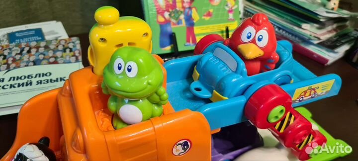 Развивающий автомобиль паровозик viteck