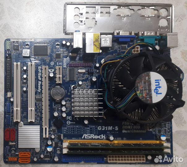 Материнская плата 775