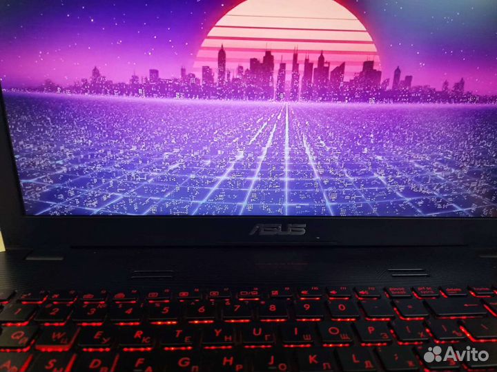 Игровой ноутбук asus