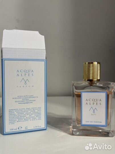 Туалетная вода Acqua Alpes