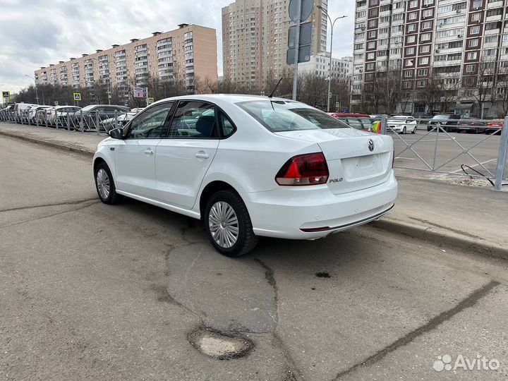 Volkswagen Polo 1.6 AT, 2018, 112 000 км