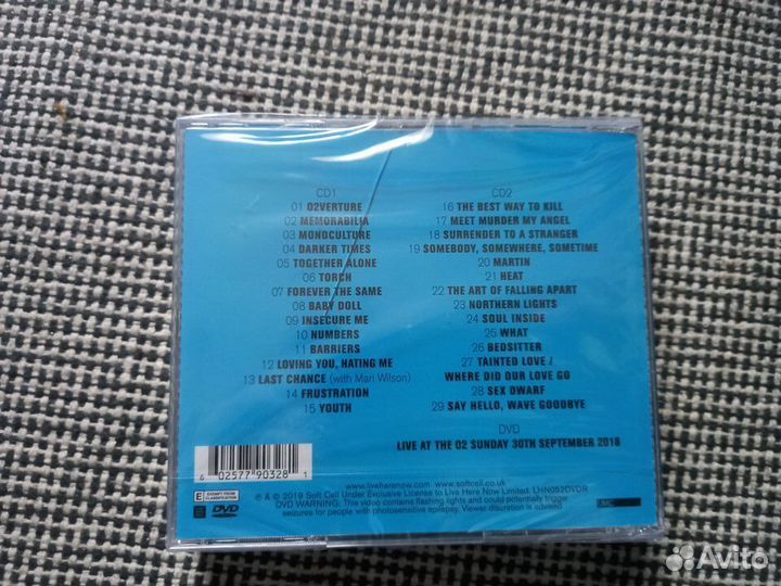 Soft Cell - Say Hello, Wave Goodbye CD