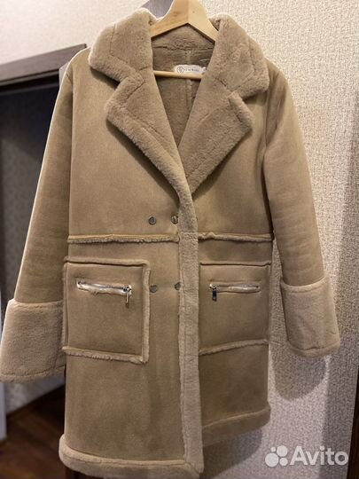 Дубленка женская 42 44 бу
