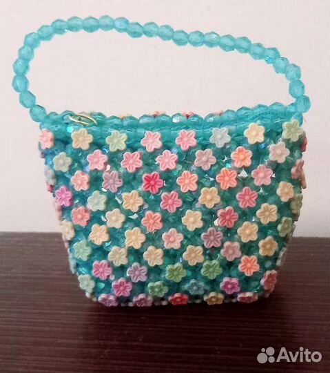 Сумочка из бусин детская