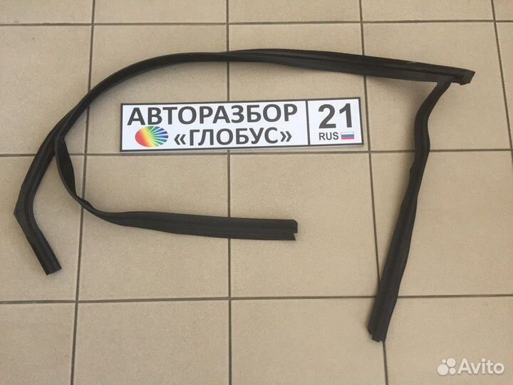 Молдинг стекла двери ford fushion форд фьюжн