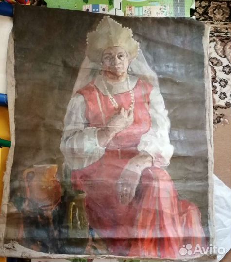 Картины холст-вождь- В. И. ленин, боярыня