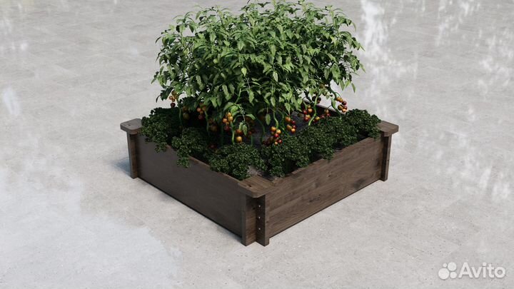 Грядки конструктор из влагостойкой фанеры, ламинир