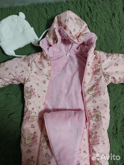 Комбинезон демисезонный, весна, осень 68