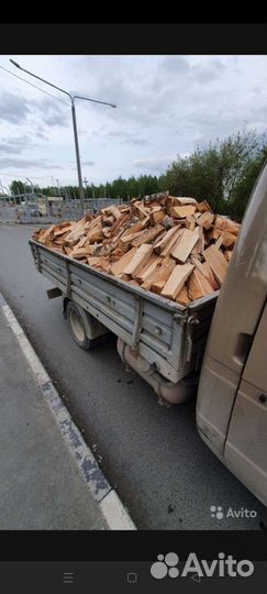 Дрова березовые колотые