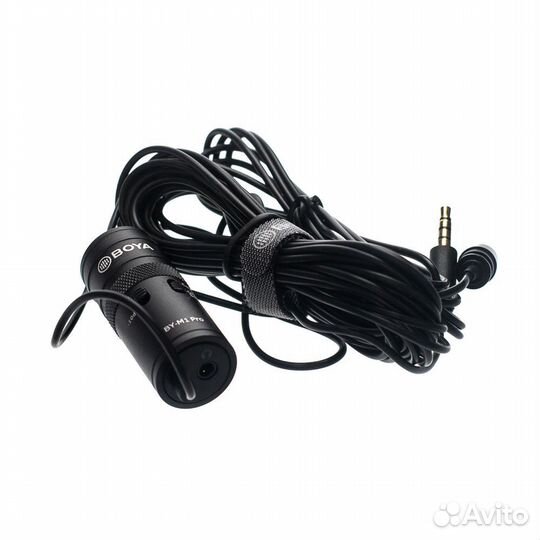 Микрофон boya BY-M1 Pro нательный, кабель 6м