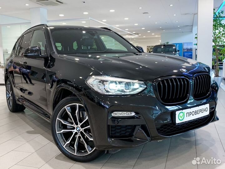 BMW X3 2.0 AT, 2019, 88 750 км